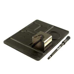 Eureka Tamping Station inklusive Matte und Pinsel