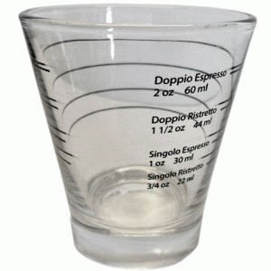 Shotglass mit Skala