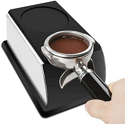 Tamperstation Espresso Stamper Kaffee Tamper Halter aus Edelstahl Base Küche