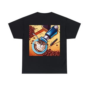 Manga T-shirt Coffee Anime